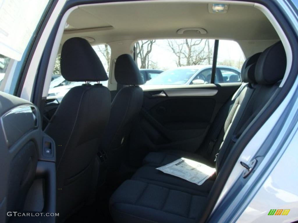 2011 Golf 4 Door TDI - Shark Blue Metallic / Titan Black photo #4