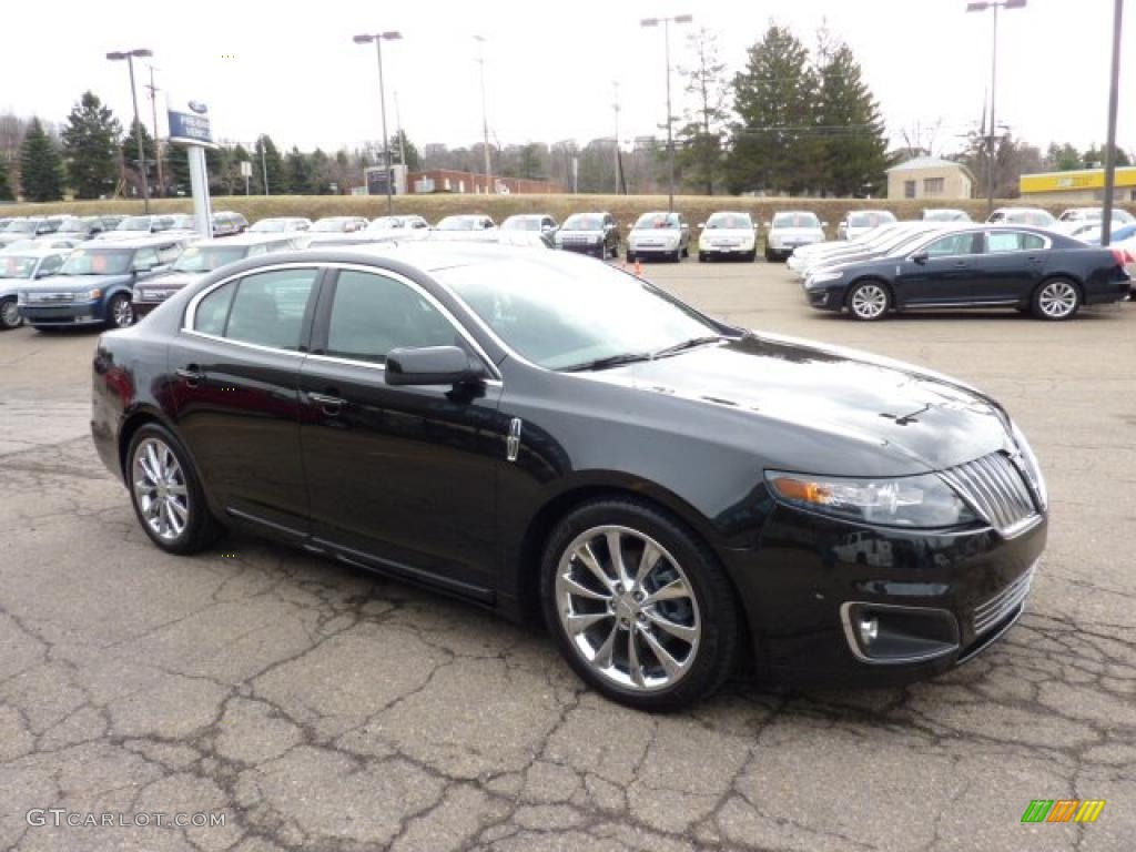 Tuxedo Black Metallic 2010 Lincoln MKS EcoBoost AWD Exterior Photo #46932050