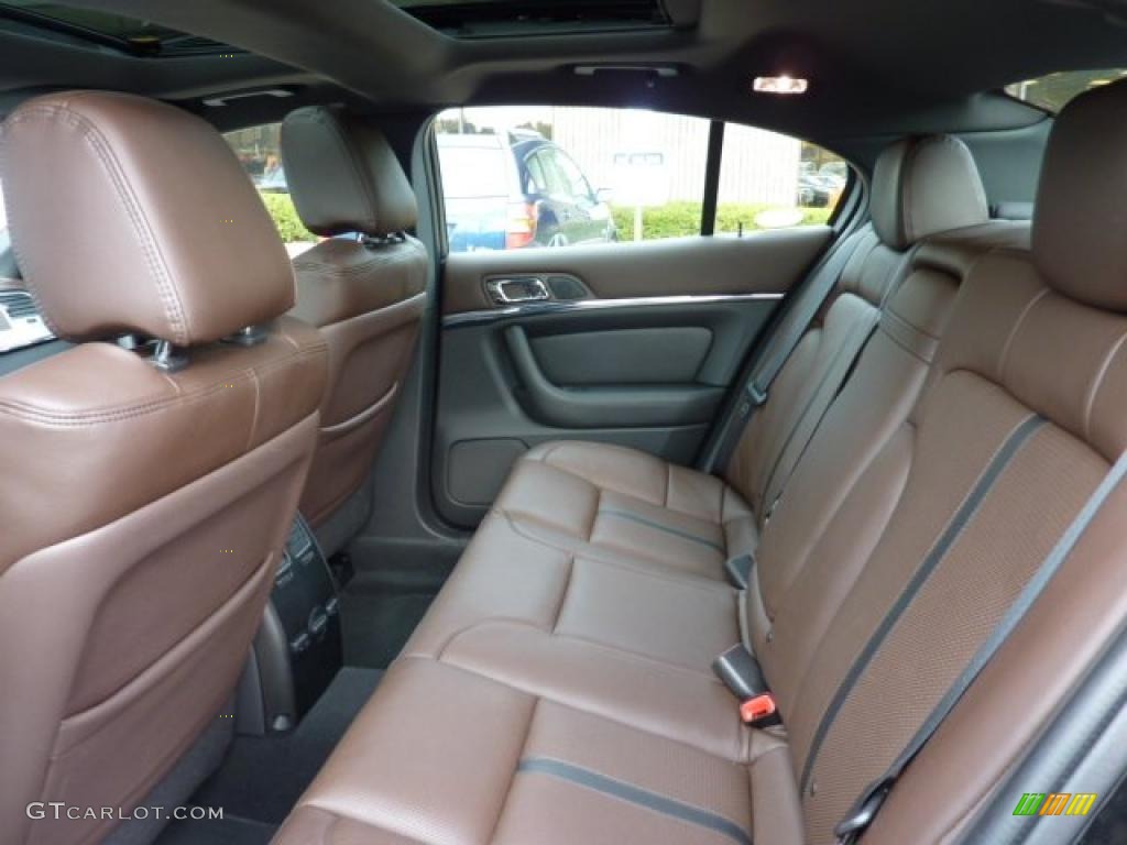 Sienna/Charcoal Interior 2010 Lincoln MKS EcoBoost AWD Photo #46932117
