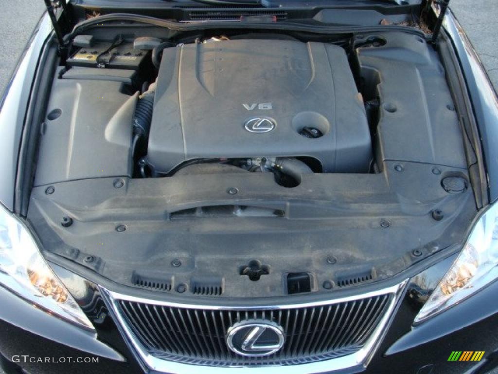 2008 Lexus IS 250 2.5 Liter DOHC 24-Valve VVT-i V6 Engine Photo #46932569