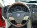 Parchment 2004 Saab 9-3 Arc Convertible Steering Wheel