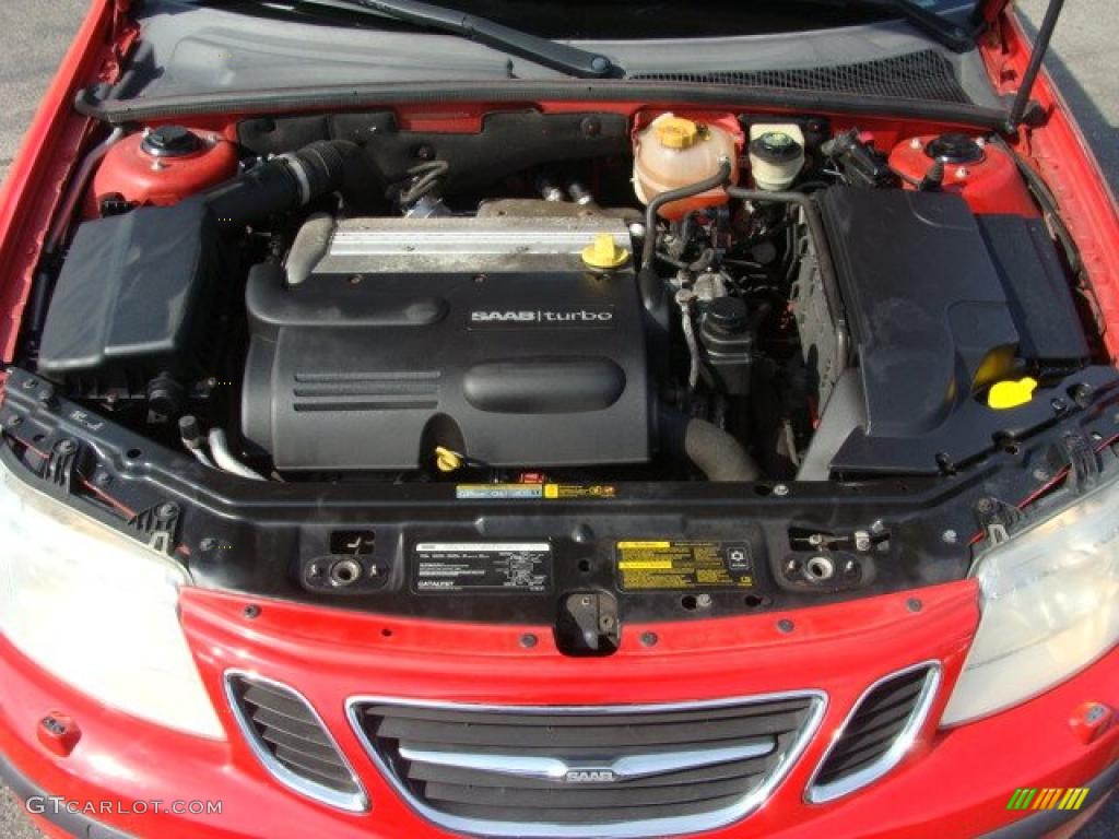 2004 Saab 9-3 Arc Convertible 2.0 Liter Turbocharged DOHC 16-Valve 4 Cylinder Engine Photo #46932875