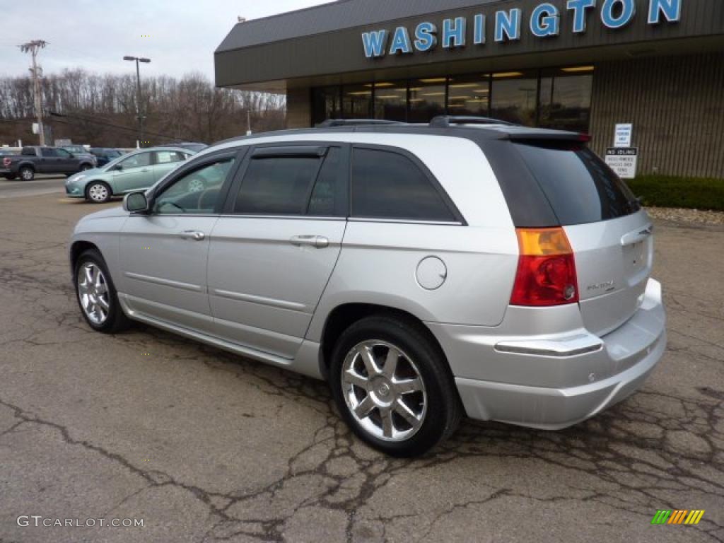 2005 Pacifica Limited AWD - Bright Silver Metallic / Light Taupe photo #2