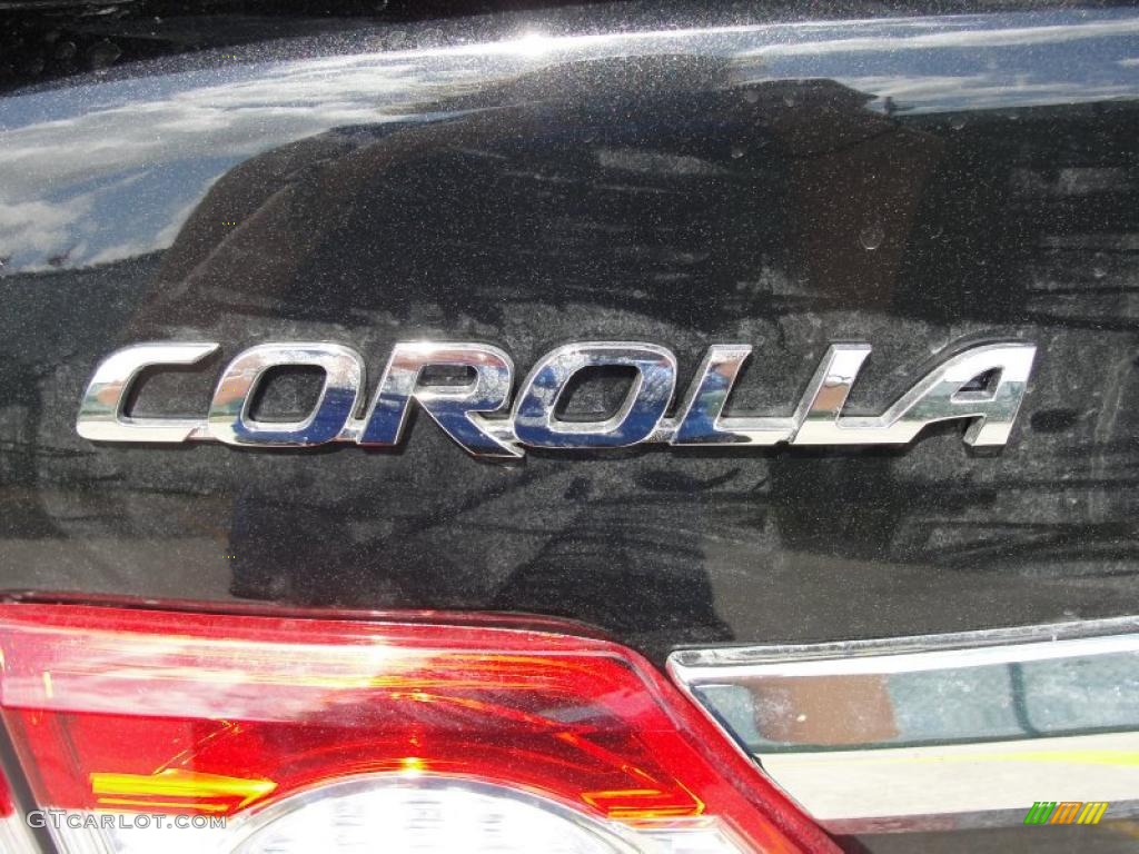 2011 Corolla S - Black Sand Pearl / Dark Charcoal photo #15