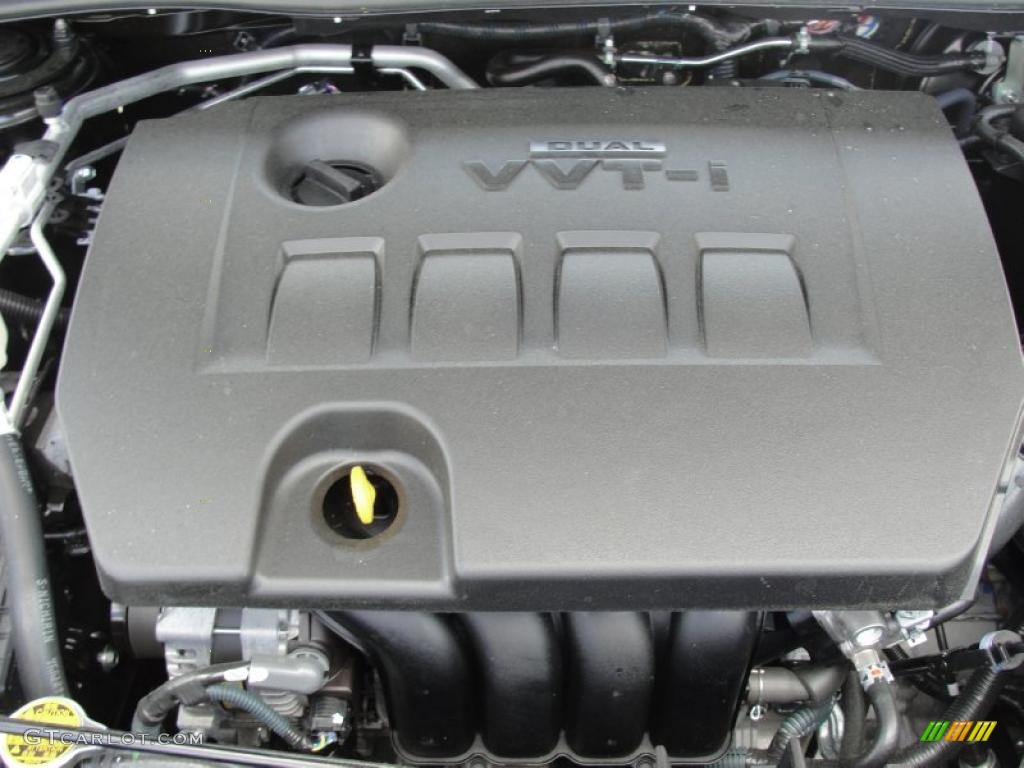 2011 Corolla S - Black Sand Pearl / Dark Charcoal photo #19