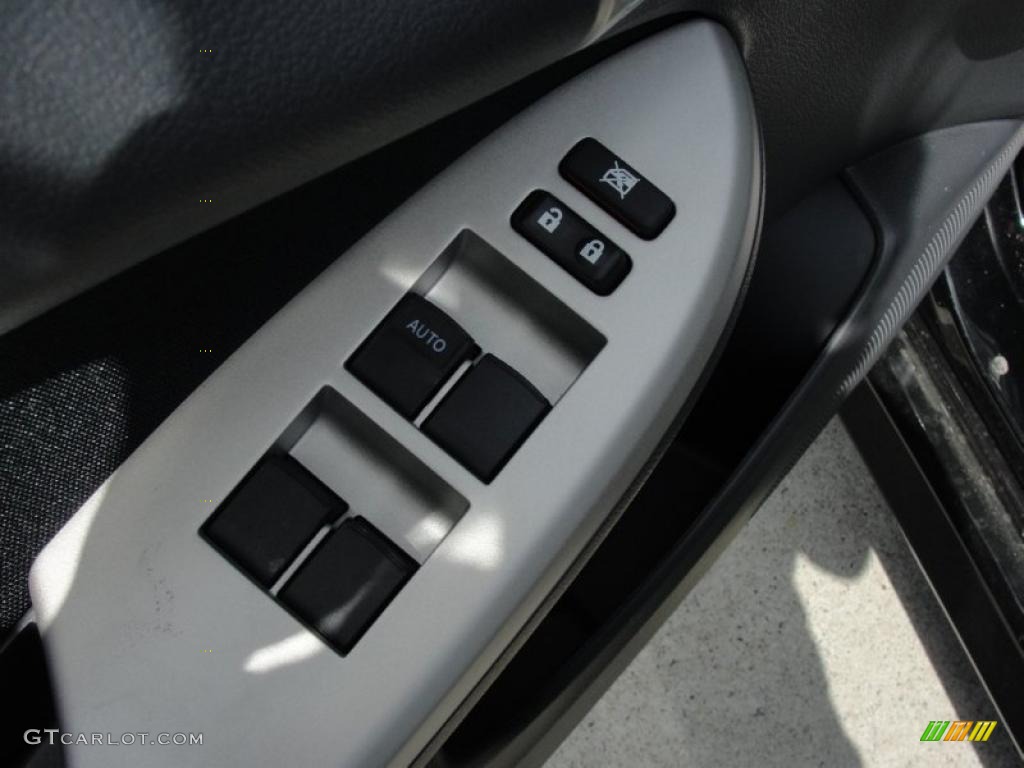 2011 Corolla S - Black Sand Pearl / Dark Charcoal photo #24