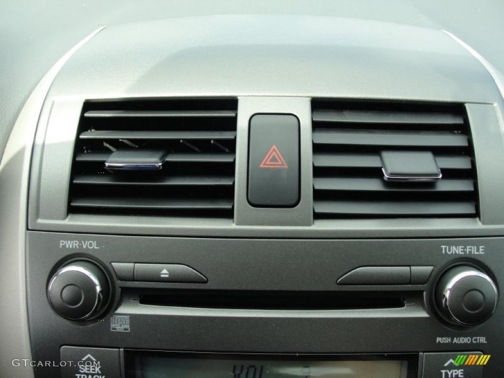 2011 Corolla S - Black Sand Pearl / Dark Charcoal photo #29