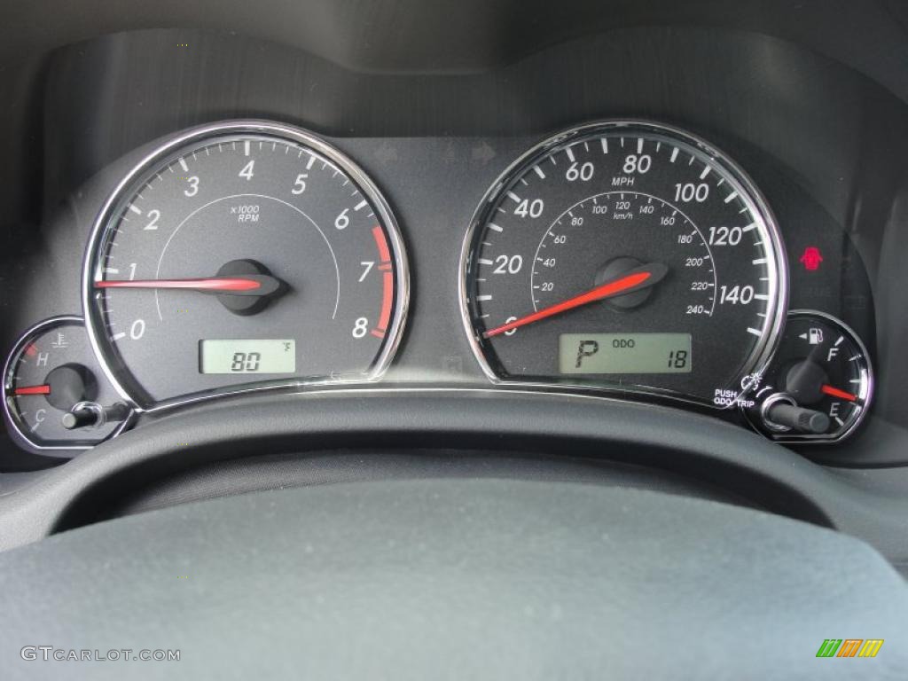 2011 Corolla S - Black Sand Pearl / Dark Charcoal photo #35