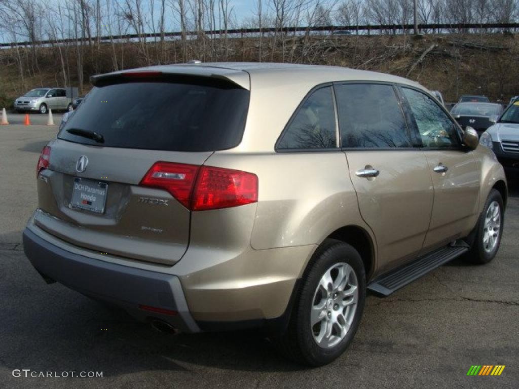 2007 MDX  - Desert Rock Metallic / Parchment photo #5