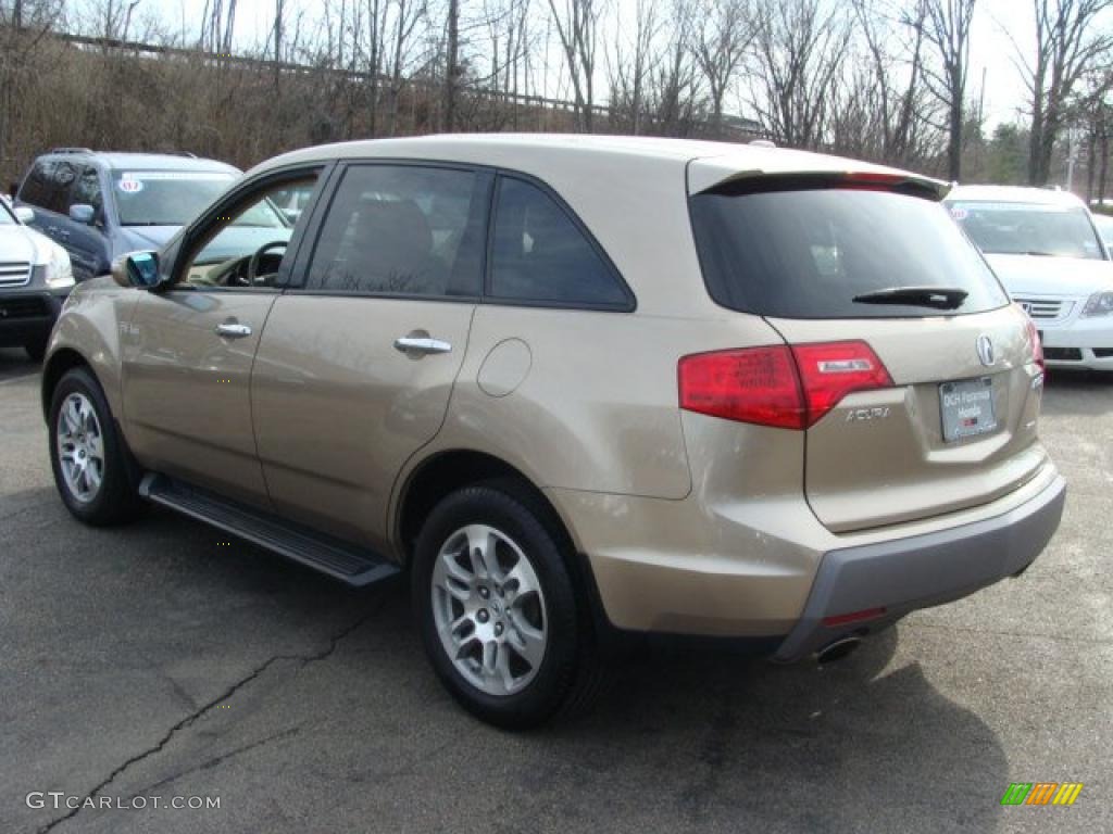 2007 MDX  - Desert Rock Metallic / Parchment photo #7