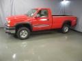 2005 Victory Red Chevrolet Silverado 2500HD LS Regular Cab 4x4  photo #3