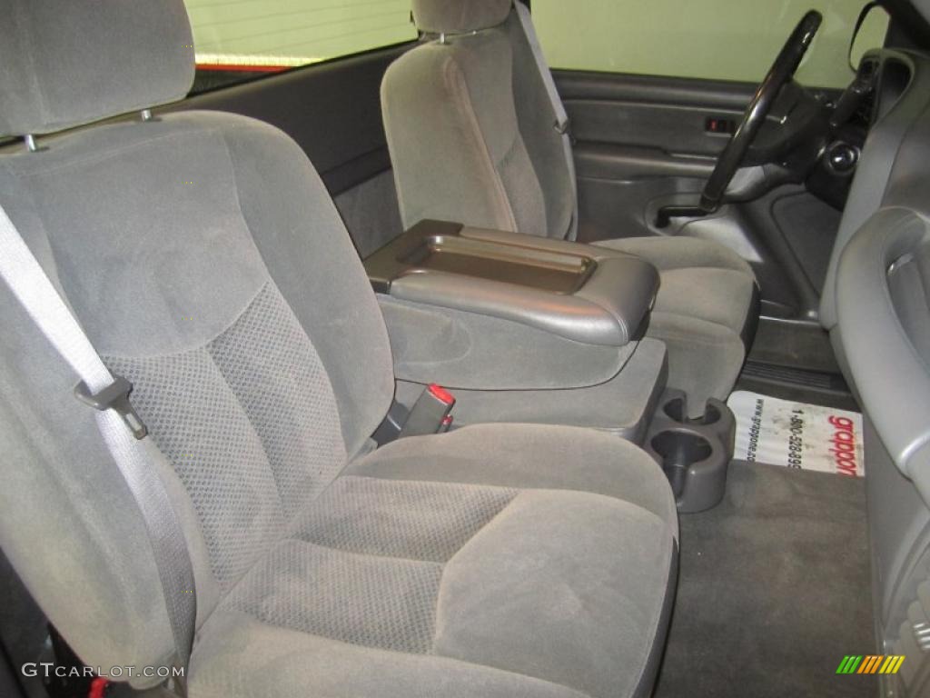 Dark Charcoal Interior 2005 Chevrolet Silverado 2500HD LS Regular Cab 4x4 Photo #46934309