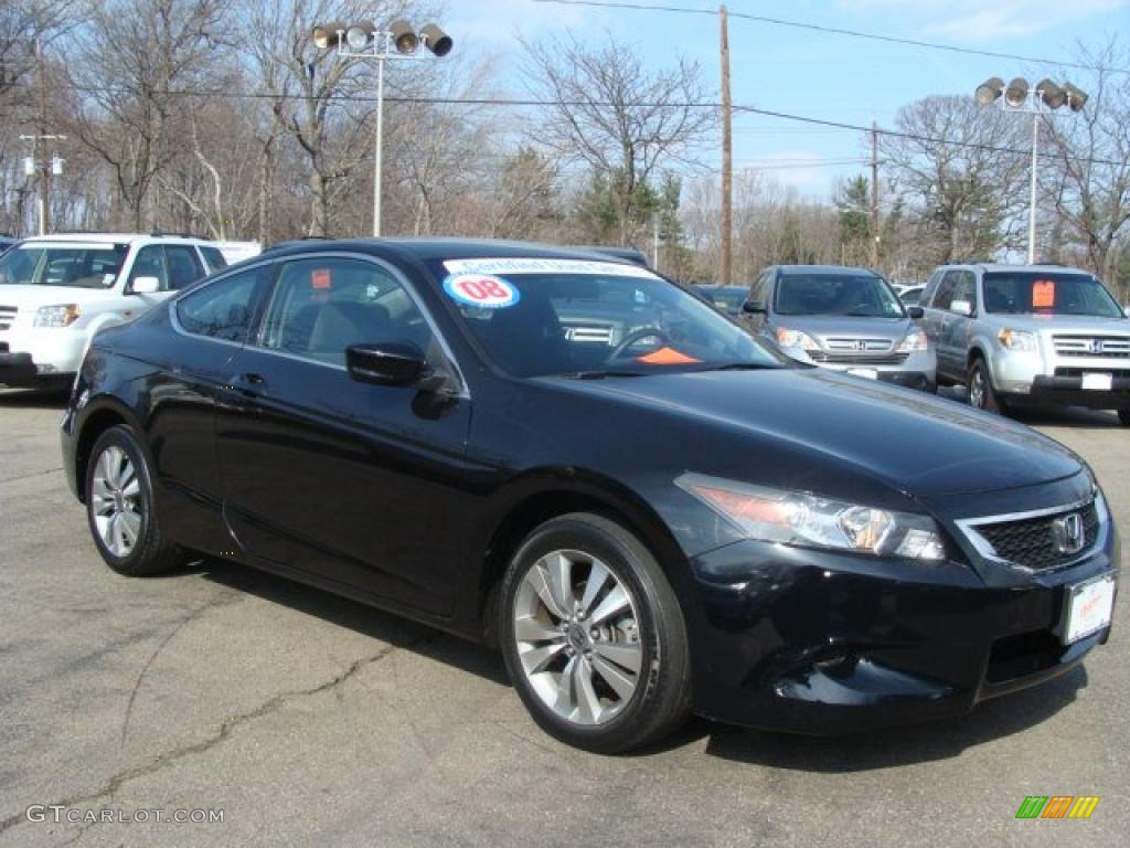 Nighthawk Black Pearl 2008 Honda Accord LX-S Coupe Exterior Photo #46934324