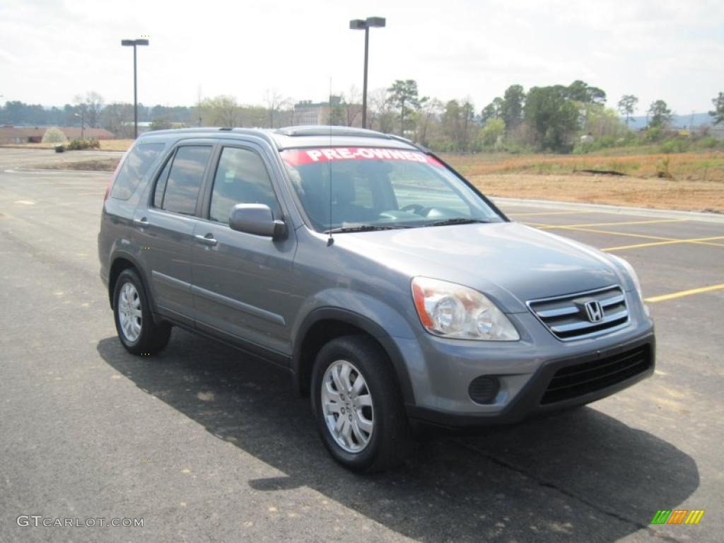 2005 CR-V Special Edition 4WD - Pewter Pearl / Black photo #7
