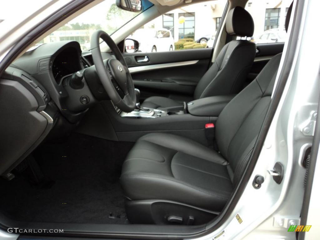 Graphite Interior 2011 Infiniti G 37 Journey Sedan Photo #46935510