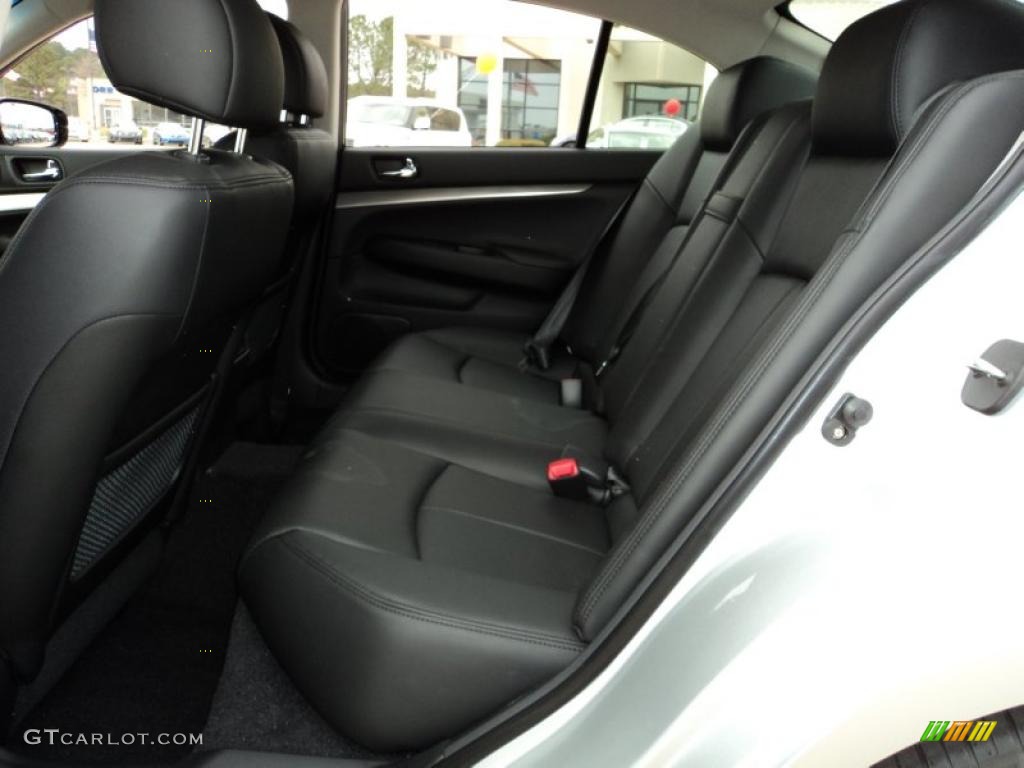 Graphite Interior 2011 Infiniti G 37 Journey Sedan Photo #46935513