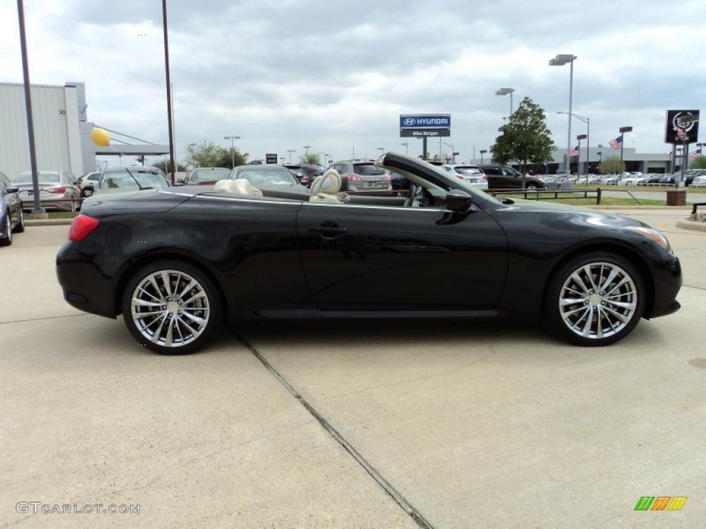 Black Obsidian 2011 Infiniti G 37 Convertible Exterior Photo #46935585