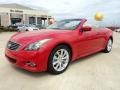 2011 Vibrant Red Infiniti G 37 Convertible  photo #1