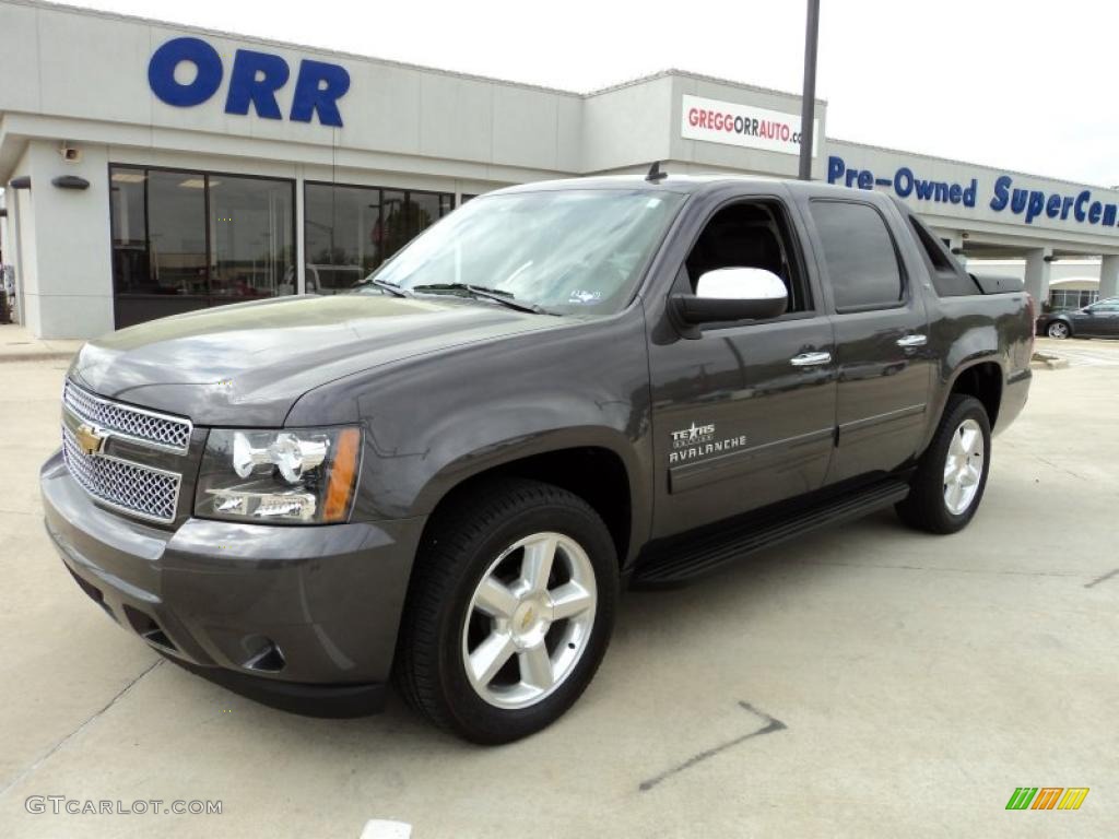 2010 Avalanche LT - Black Granite Metallic / Ebony photo #1