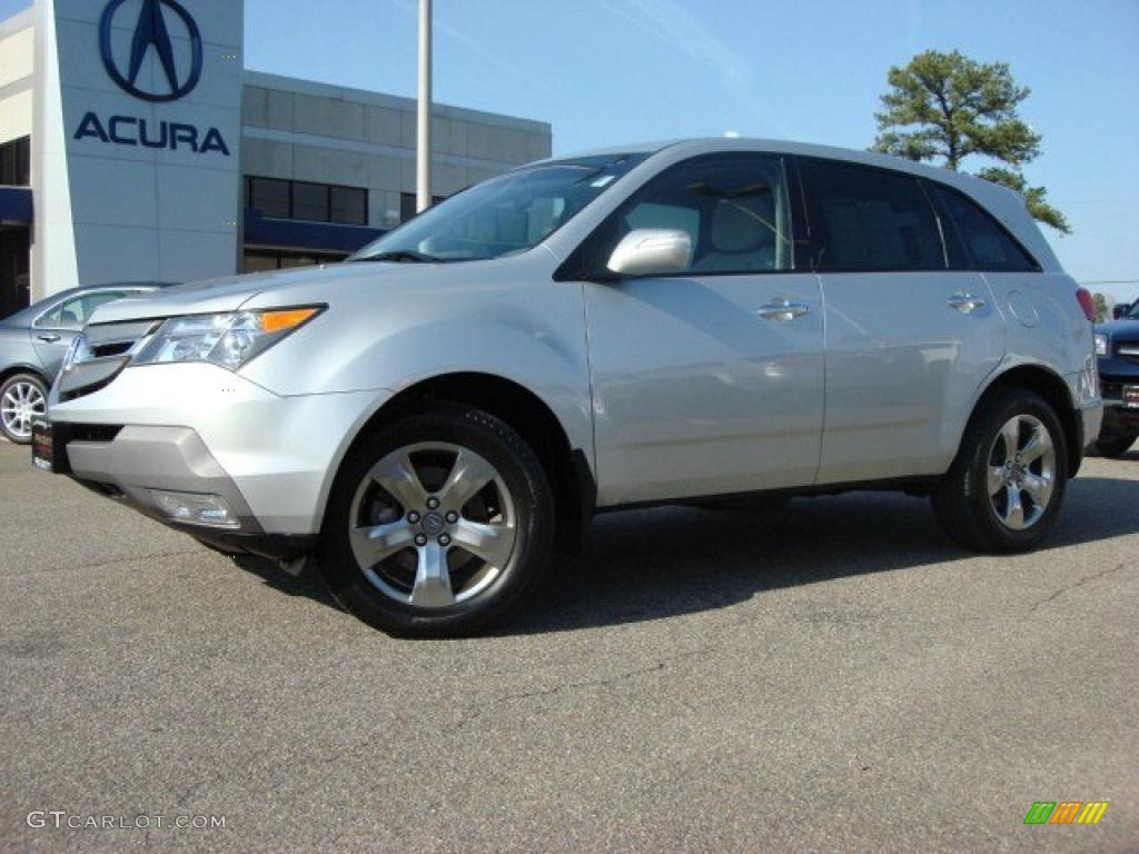 2007 MDX Sport - Billet Silver Metallic / Taupe photo #3