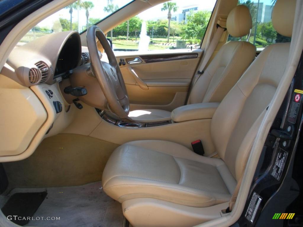 Java Interior 2003 Mercedes-Benz C 320 4Matic Sport Sedan Photo #46937646