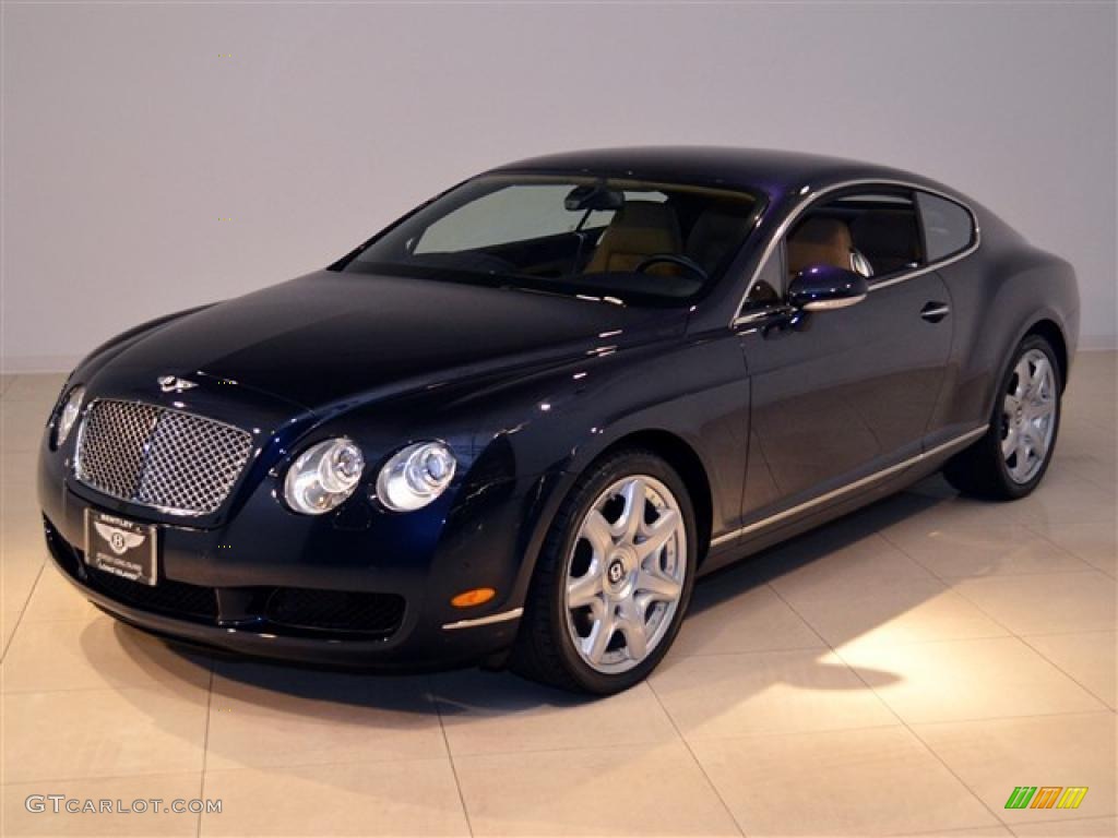 Dark Sapphire 2006 Bentley Continental GT Mulliner Exterior Photo #46937676