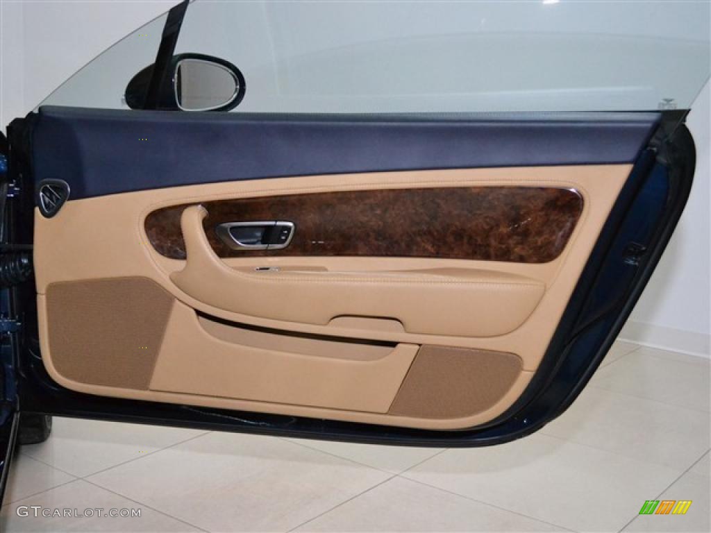 2006 Bentley Continental GT Mulliner Ochre Door Panel Photo #46937868