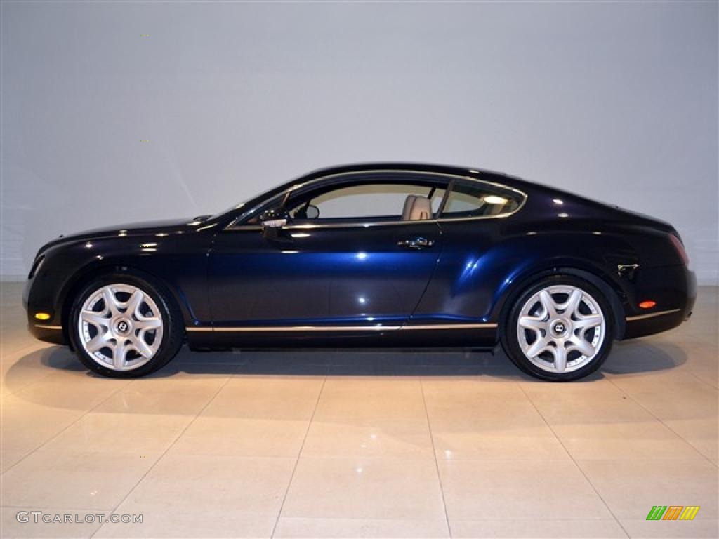 Dark Sapphire 2006 Bentley Continental GT Mulliner Exterior Photo #46937943