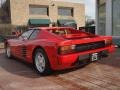 Red 1986 Ferrari Testarossa Standard Testarossa Model Exterior