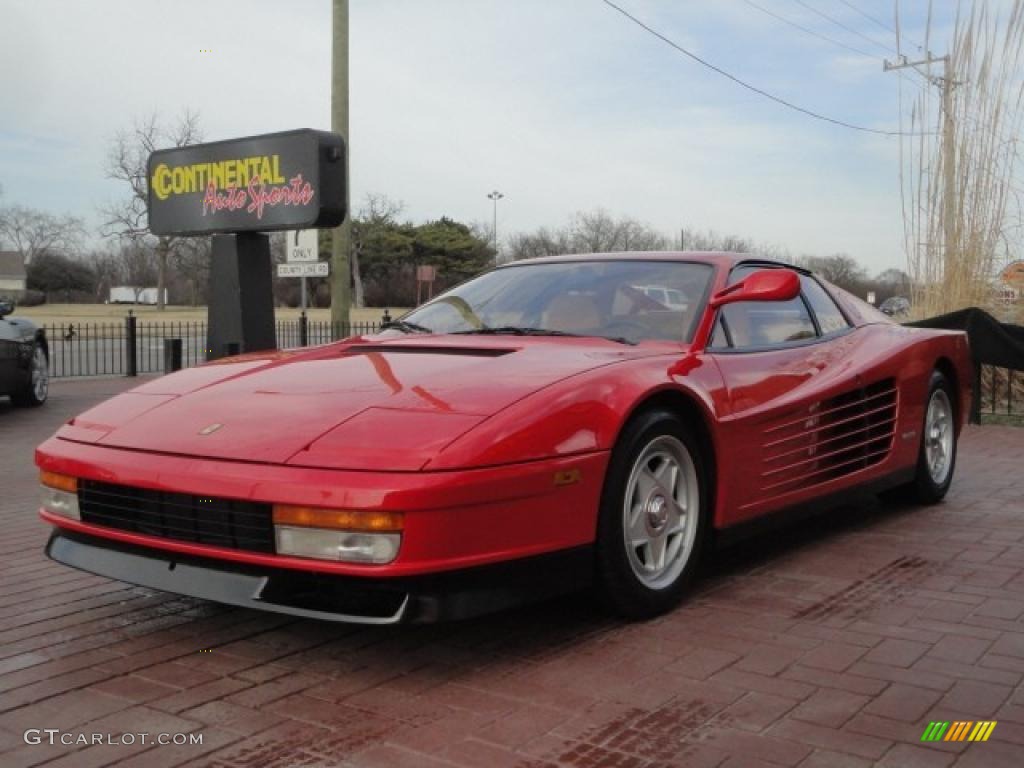 1986 Testarossa  - Red / Tan photo #3