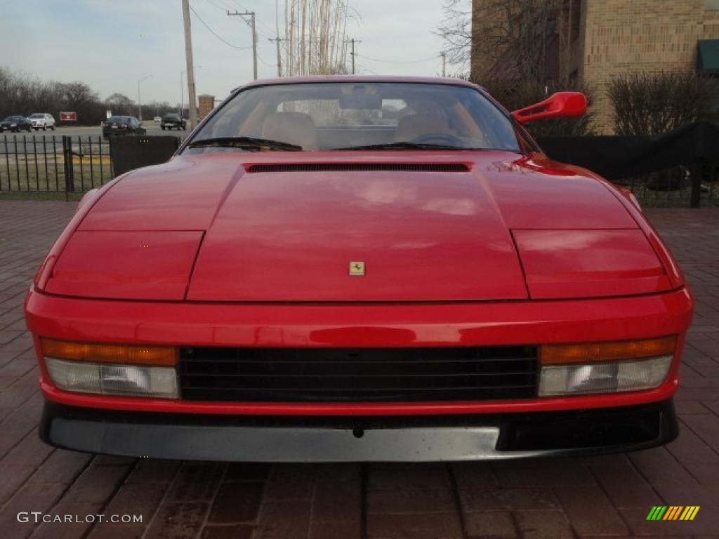 Red 1986 Ferrari Testarossa Standard Testarossa Model Exterior Photo #46938042