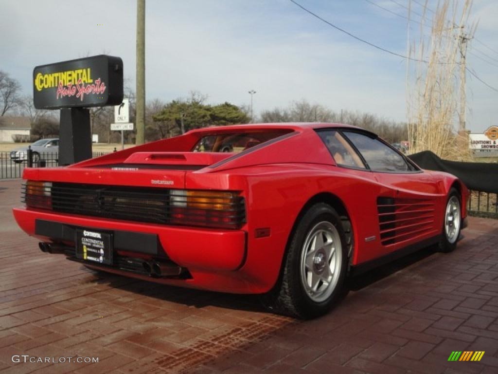 1986 Testarossa  - Red / Tan photo #10