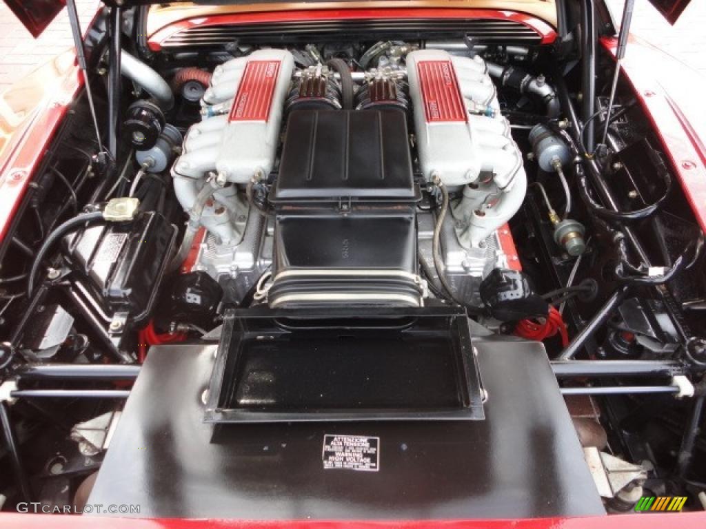 1986 Ferrari Testarossa Standard Testarossa Model 4.9 Liter DOHC 48-Valve Flat 12 Cylinder Engine Photo #46938252