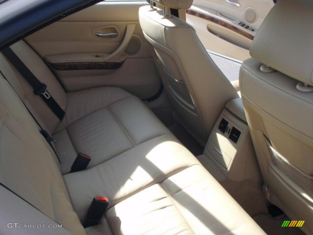 2008 3 Series 335xi Sedan - Alpine White / Beige photo #20