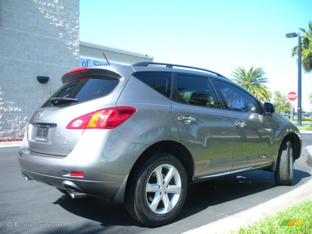 2009 Murano SL - Platinum Graphite Metallic / Beige photo #6