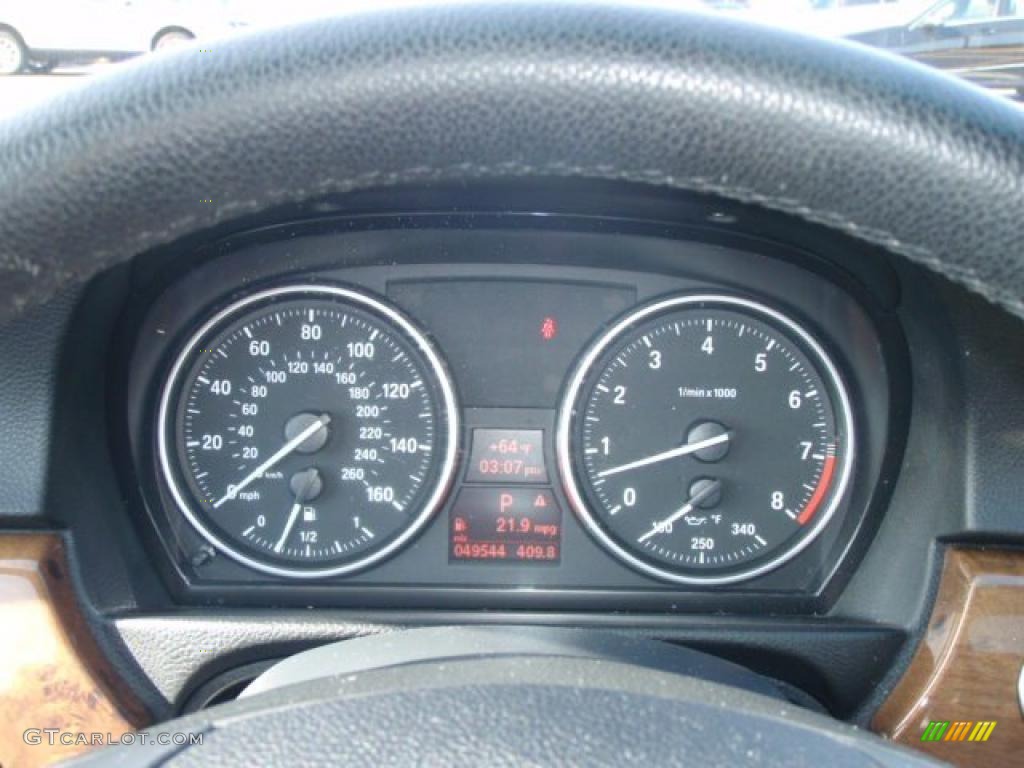 2008 3 Series 335xi Sedan - Alpine White / Beige photo #25
