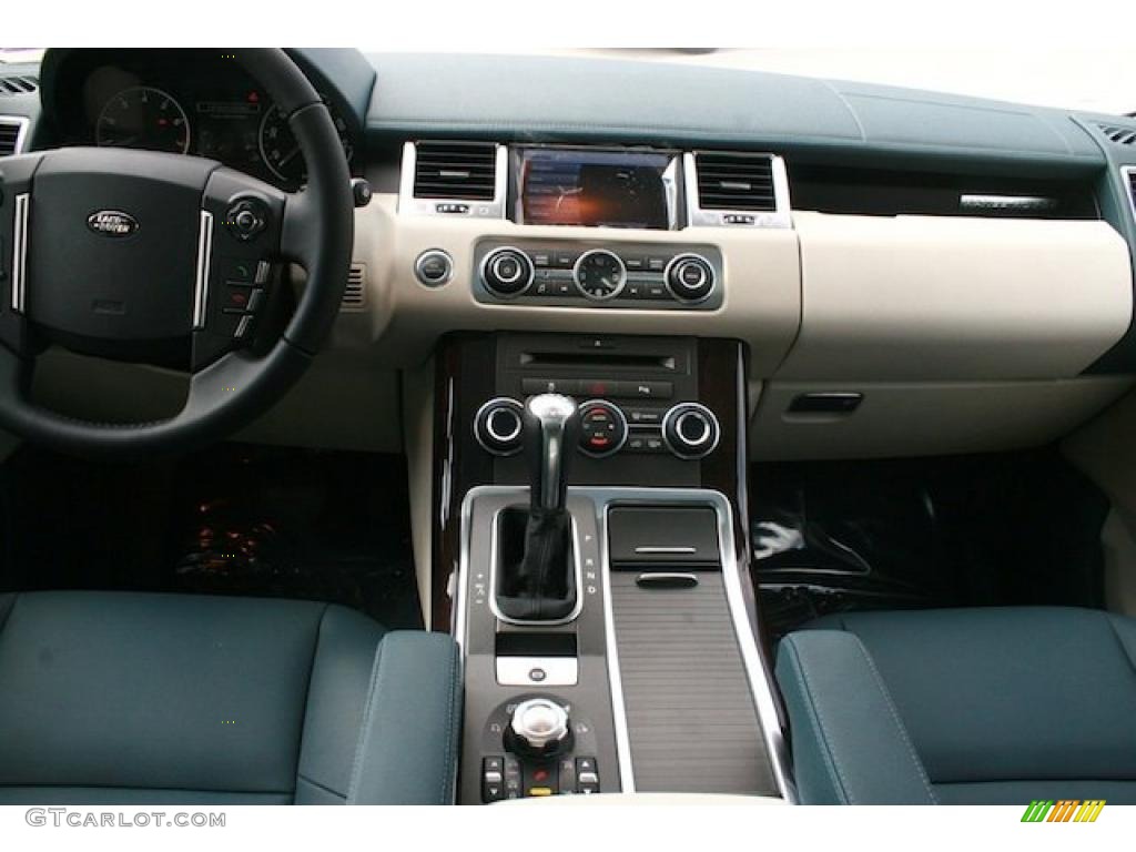 2011 Land Rover Range Rover Sport HSE Ocean Blue/Ivory Dashboard Photo #46938936