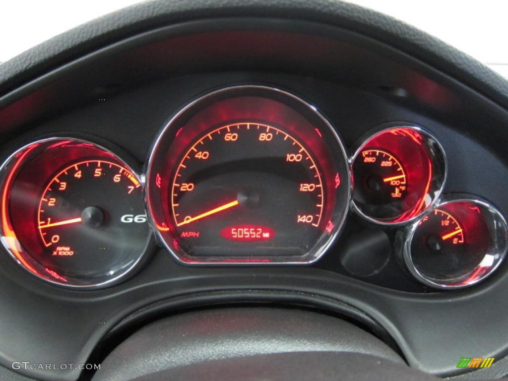 2007 Pontiac G6 V6 Sedan Gauges Photo #46939005