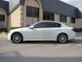 Ivory Pearl 2007 Infiniti G 35 S Sport Sedan Exterior