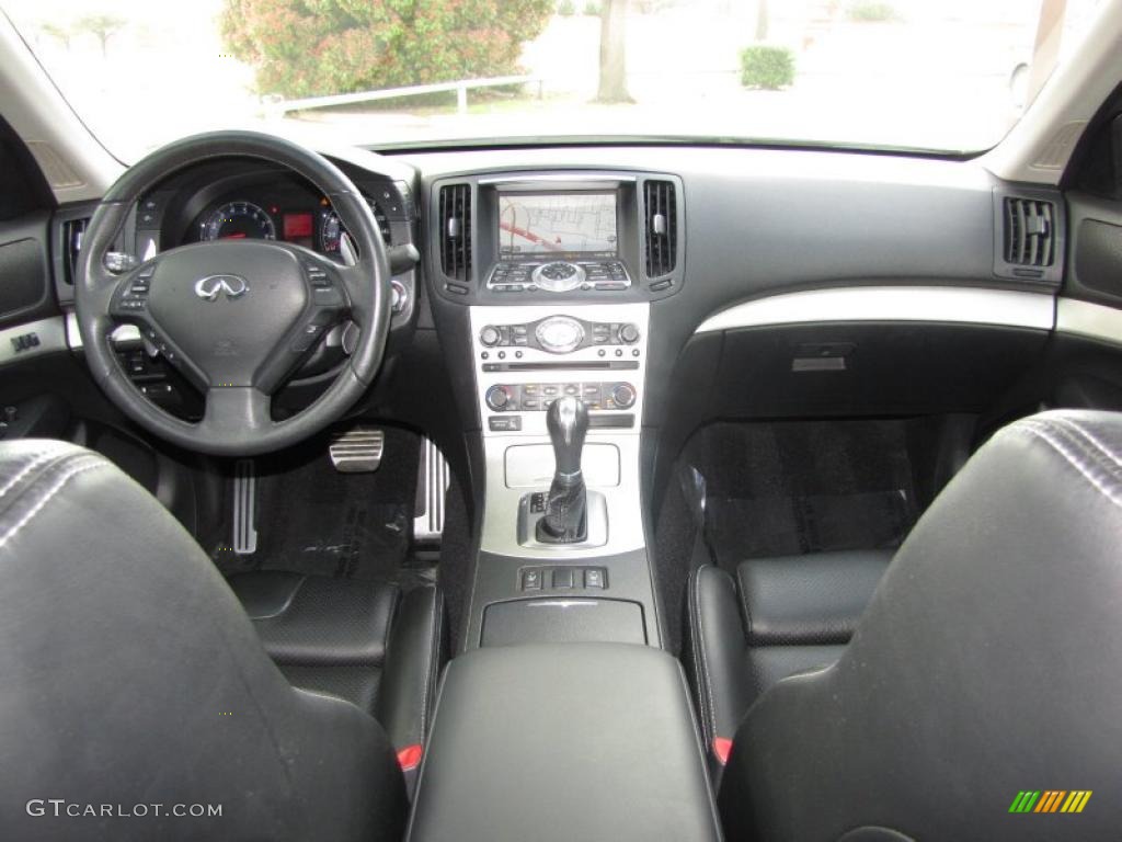 2007 Infiniti G 35 S Sport Sedan Graphite Black Dashboard Photo #46939395