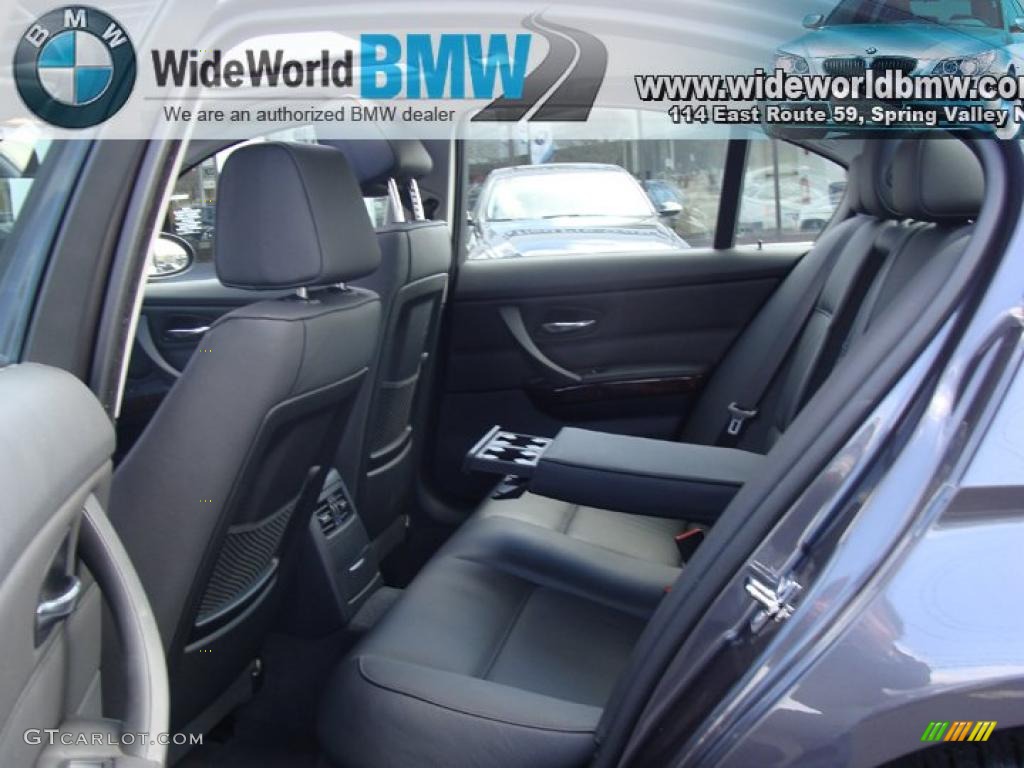 2008 3 Series 328xi Sedan - Sparkling Graphite Metallic / Black photo #10