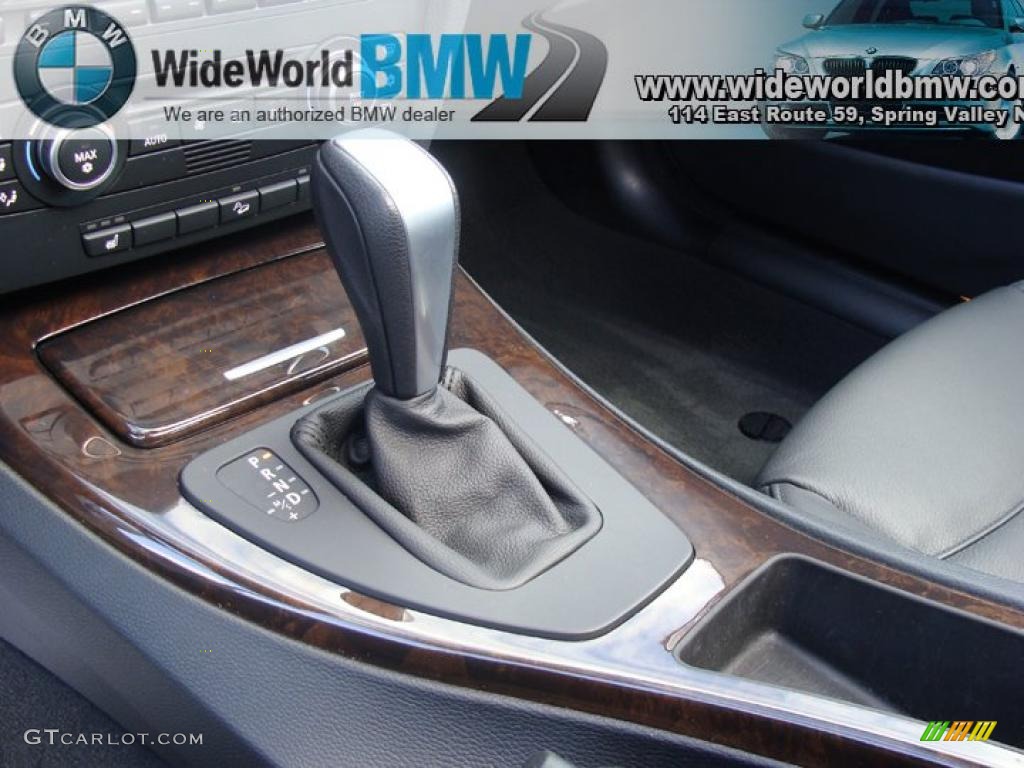 2008 3 Series 328xi Sedan - Sparkling Graphite Metallic / Black photo #13