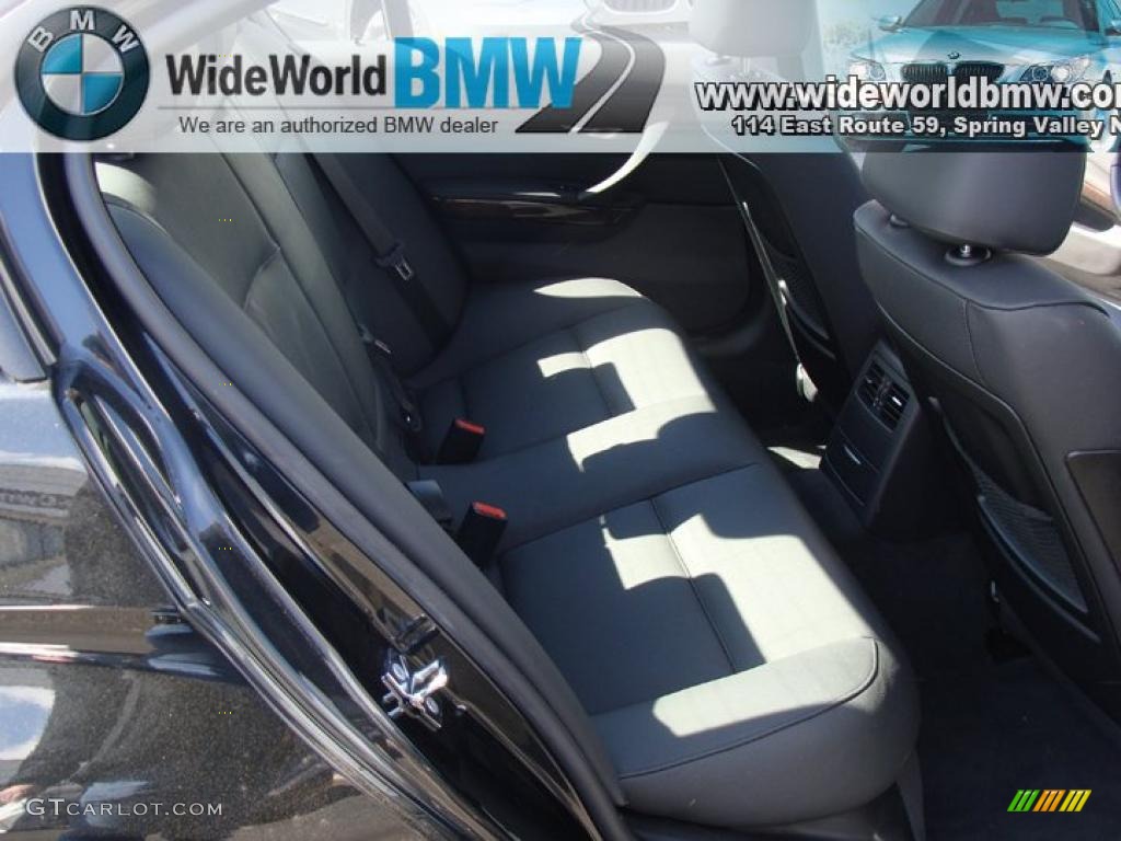 2008 3 Series 328xi Sedan - Black Sapphire Metallic / Black photo #10
