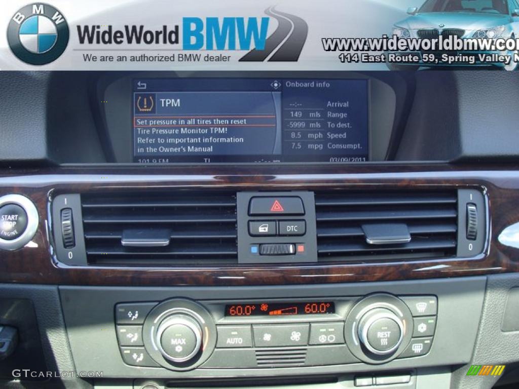 2008 3 Series 328xi Sedan - Black Sapphire Metallic / Black photo #12