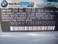2008 Arctic Metallic BMW 3 Series 328xi Wagon  photo #15