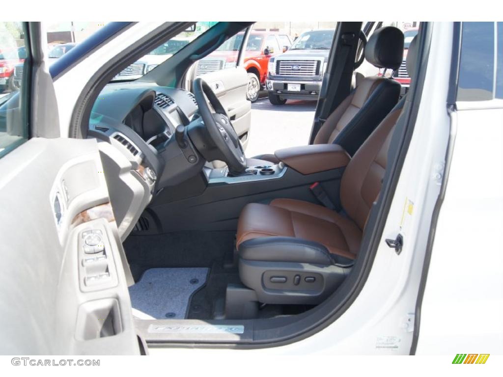 Pecan/Charcoal Interior 2011 Ford Explorer Limited Photo #46941507