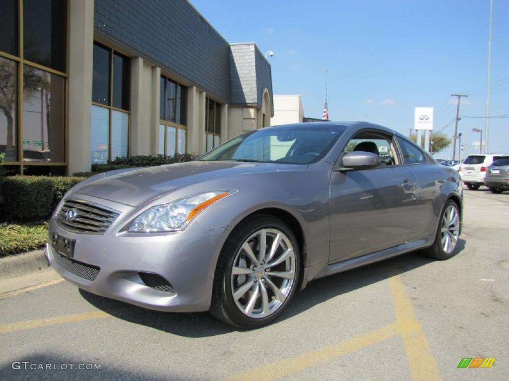 Amethyst Graphite Gray 2008 Infiniti G 37 S Sport Coupe Exterior Photo #46941657