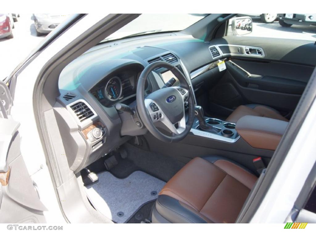 Pecan/Charcoal Interior 2011 Ford Explorer Limited Photo #46941759