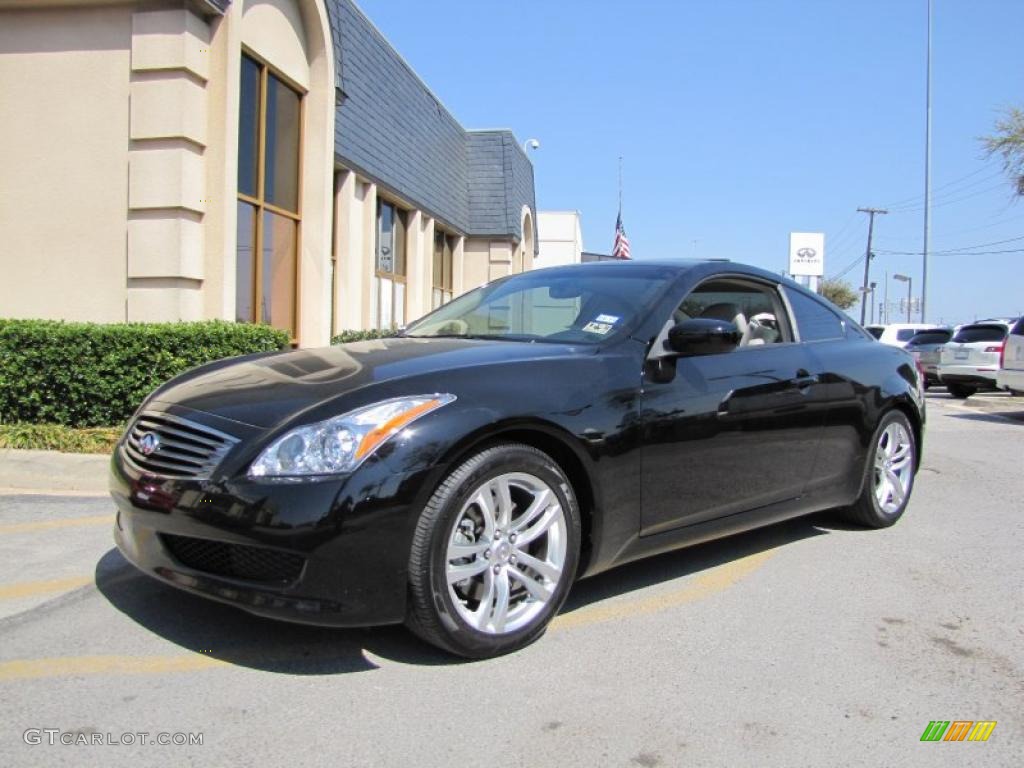 Black Obsidian 2008 Infiniti G 37 Journey Coupe Exterior Photo #46942023