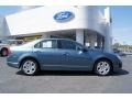 2011 Steel Blue Metallic Ford Fusion SE  photo #2